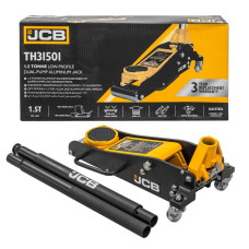 Домкрат підкатний гідравлічний низькопрофільний (80-355 мм) 1,5т JCB Tools JCB-TH31501