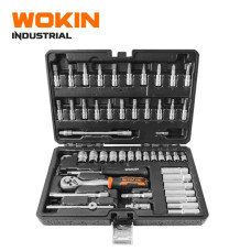 Набір інструментів 53 пр. 1/4″ WOKIN WK-155153