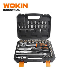 Набір інструментів 45 пр. 1/4″, 1/2″ WOKIN WK-155545