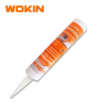 Герметик силіконовий нейтральний прозорий 300 мл WOKIN WK-363010